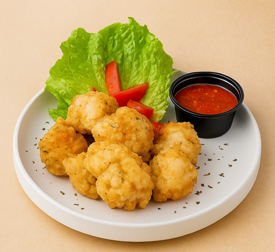 Accras maison : Beignets croustillants et épicés, à la morue, aux légumes ou aux crevettes.